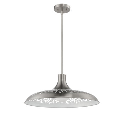 Luminaire suspendu en dome à 1 lumière