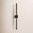 Black Dimmable LED Outdoor Wall Lantern Sconce With White Glass-862363414
