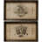 Solid Wood Tray - Set of 2