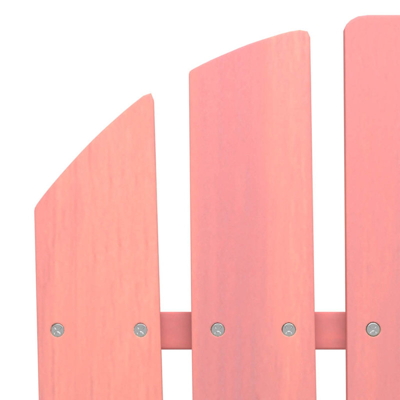 Buruk Fir Outdoor Adirondack Chair, Pink