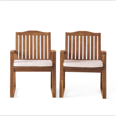 DELLA WOOD KD ARMCHAIR