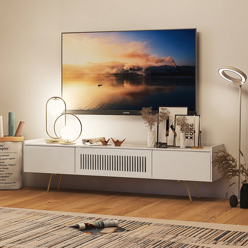 Meuble télé moderne et luxueux, 78.74"