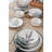 Dilesh Ceramic Dinner Plate , Set of 6