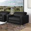 Fauteuil d'appoint en cuir Tawanne-1199107138