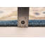 Tapis unique bleu foncé de 2 pi 8 po x 9 pi 10 po
