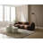 Yazgur 93.6" Curved Modern Upholstered Sofa-2128232929