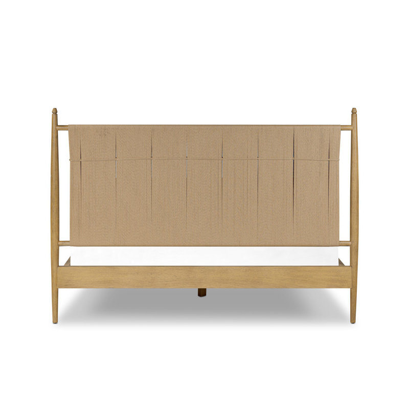 Richard Bed, King, Burnished Parawood