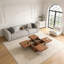 Table basse carrée en placage-939057128