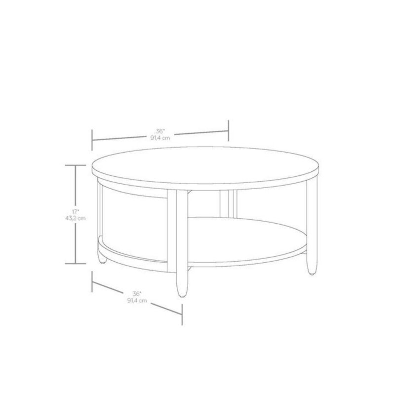 Ensemble de table de salon Anito, Brun