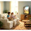 4 Seater Chenille Sofa & Chaise-151418766