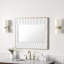 Soleil Flat Beveled Wall Mirror