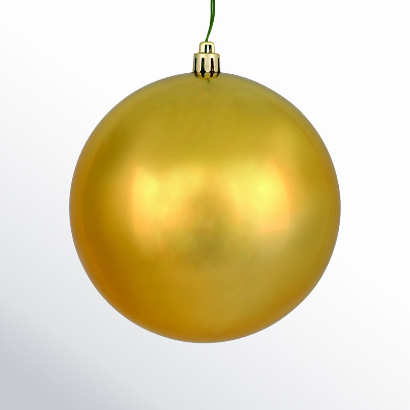 Décoration de boule décorative des Fêtes, 2.75", Or cuivré