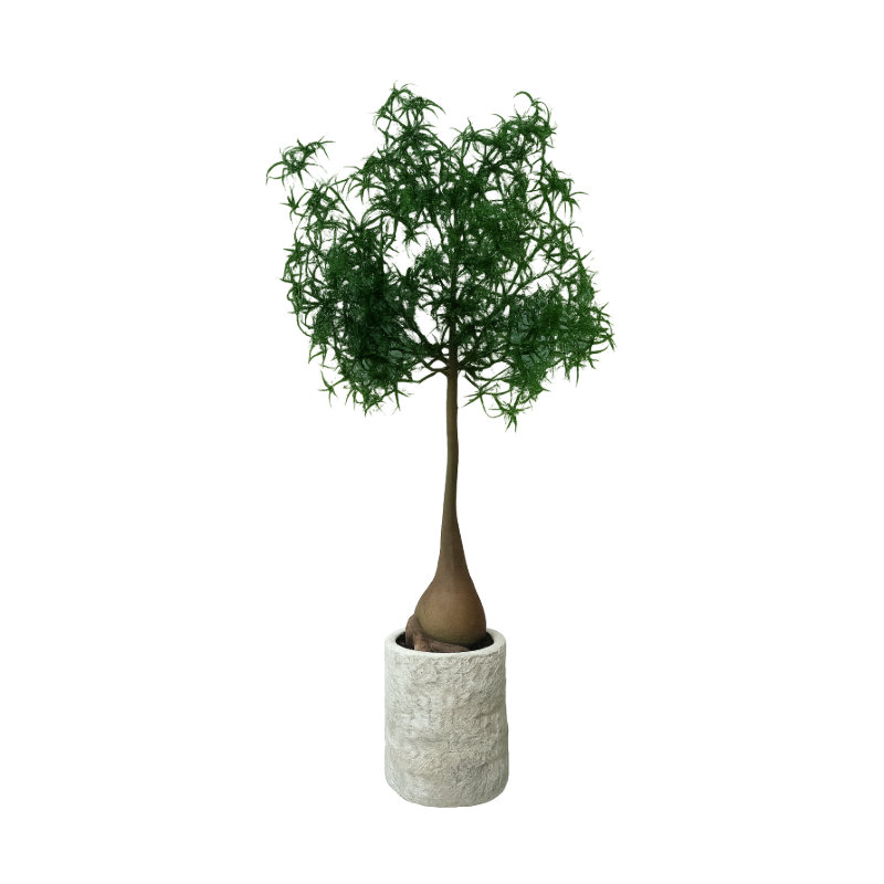Handmade Engineered Limestone 20" Planter, 28" H x 28" W x 28" D