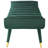 Silver Orchid Byron Tufted Velvet Accent Bench-595410157