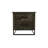 Teak 2 Drawer Nightstand