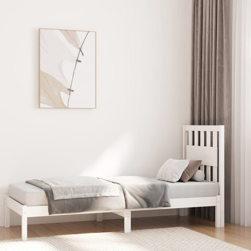 Jamie-Leigh Bed, Double (4'6), White