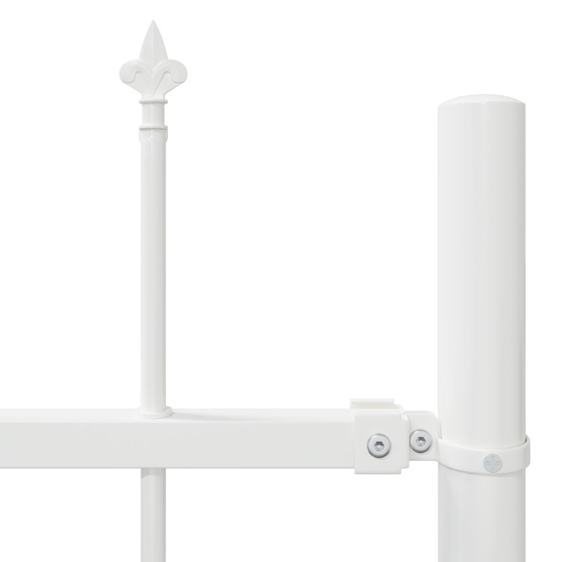 Garden Fence, 170cm H x 170cm W, White