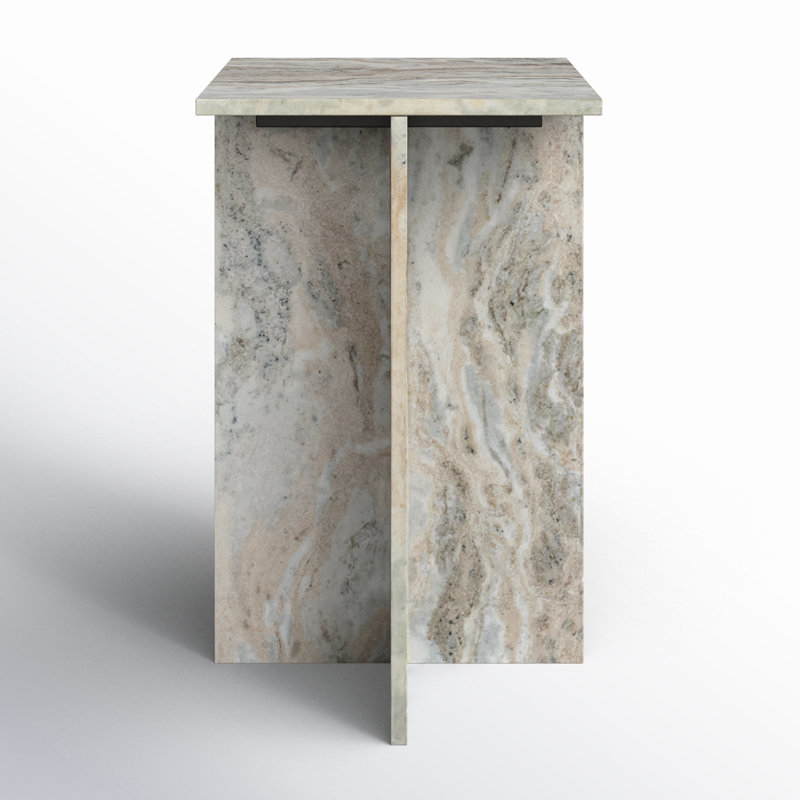 Baja Marble Top End Table
