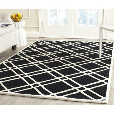 Rossmoor Geometric Wool Hand Woven Area Rug