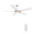 Olinda 52'' Smart Ceiling Fan with Remote, Light Kit Included,Works with Google Assistant and Amazon Alexa,Siri Shortcut.-653135147-653135145
