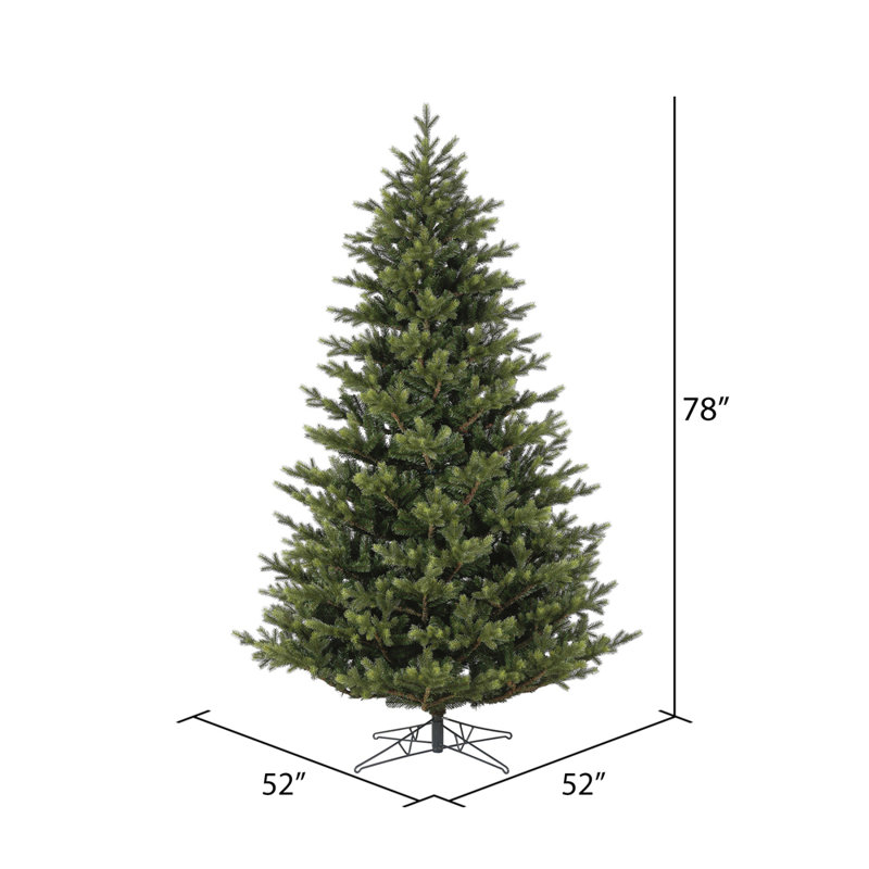 Vickerman Welch Frasier Fir Artificial Christmas Tree, 6.5 ft