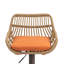 Ensemble de 2 tabourets de bar modernes pivotants avec repose-pieds pour cuisine-1684258624