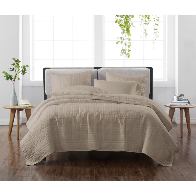 Courtepointe Cannon Heritage, Courtepointe double / grand et 2 taies décorative, Ivoire ivoire