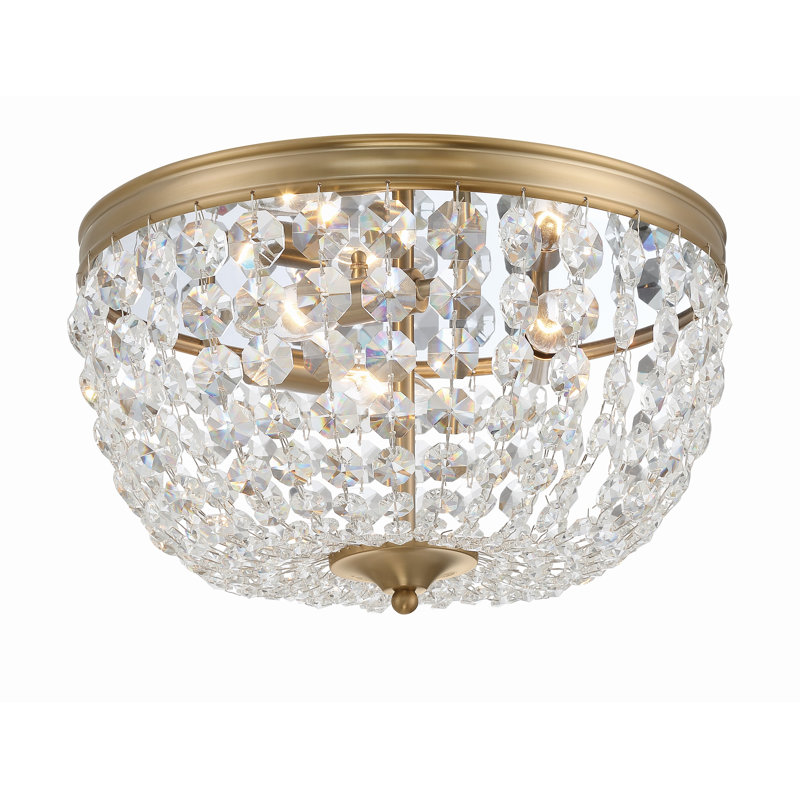 Jafari Flush Mount, Gold