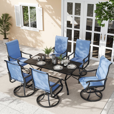 Avionce Outdoor Dining Armchair (Set of 6)