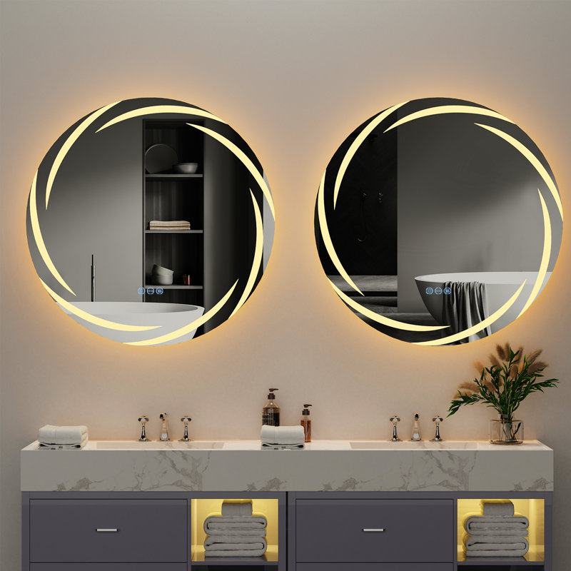 Glenis Round Mirror, 32" x 32"