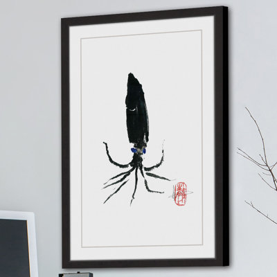 « black beauté », reproduction d’art encadrée
