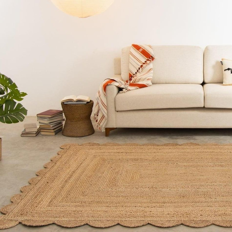 Venus Jute Rug, Natural, 8' x 10'