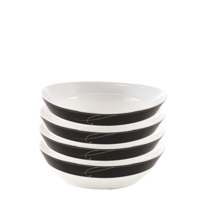 Jomaris Bone China Dinnerware Set 4 Piece
