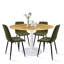 Ensemble de salle à manger 4 personnes avec table basse l 35 po Bassey-1348884091-1347604697