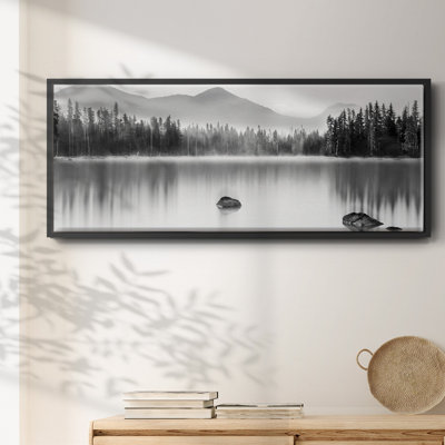 Mountain Reflection- Framed Canvas