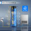 Machine à glaçons commerciale IceOrbit Coolake 360 lb / 24 h, machine à glaçons sous comptoir homologuée ETL, 120 lb de rangement, machine à glaçons en acier inoxydable, filtre à eau amélioré pour bar à domicile