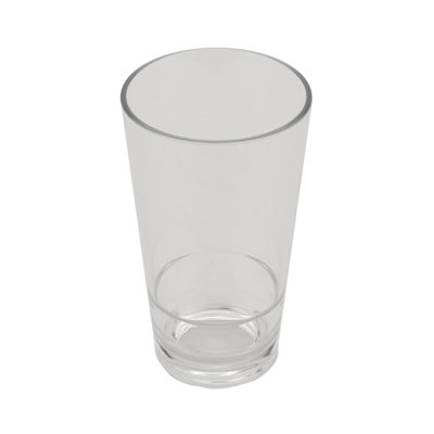 GET Revo BPA-Free Plastic Stackable Old Fashioned Rocks Glasses, Clear (Set of 12)