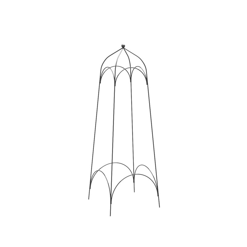 Archit Metal Plant Support, 107cm H x 38cm W x 38cm D, Grey, 1