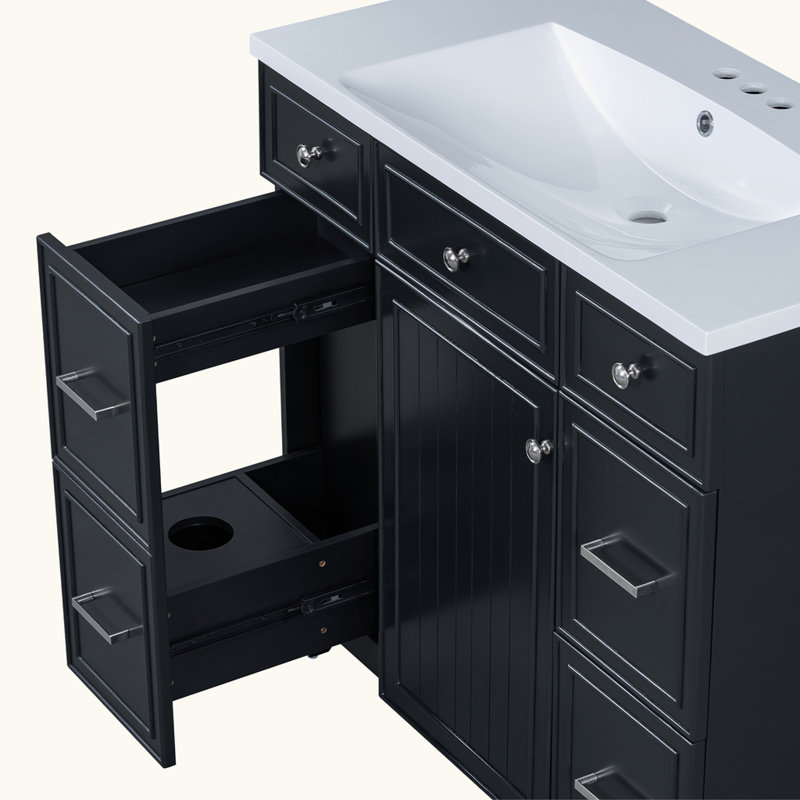 Ensemble de meuble-lavabo avec comptoir de salle de bain