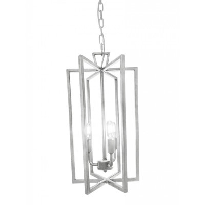 Robin 3 - Light Lantern Rectangle Chandelier