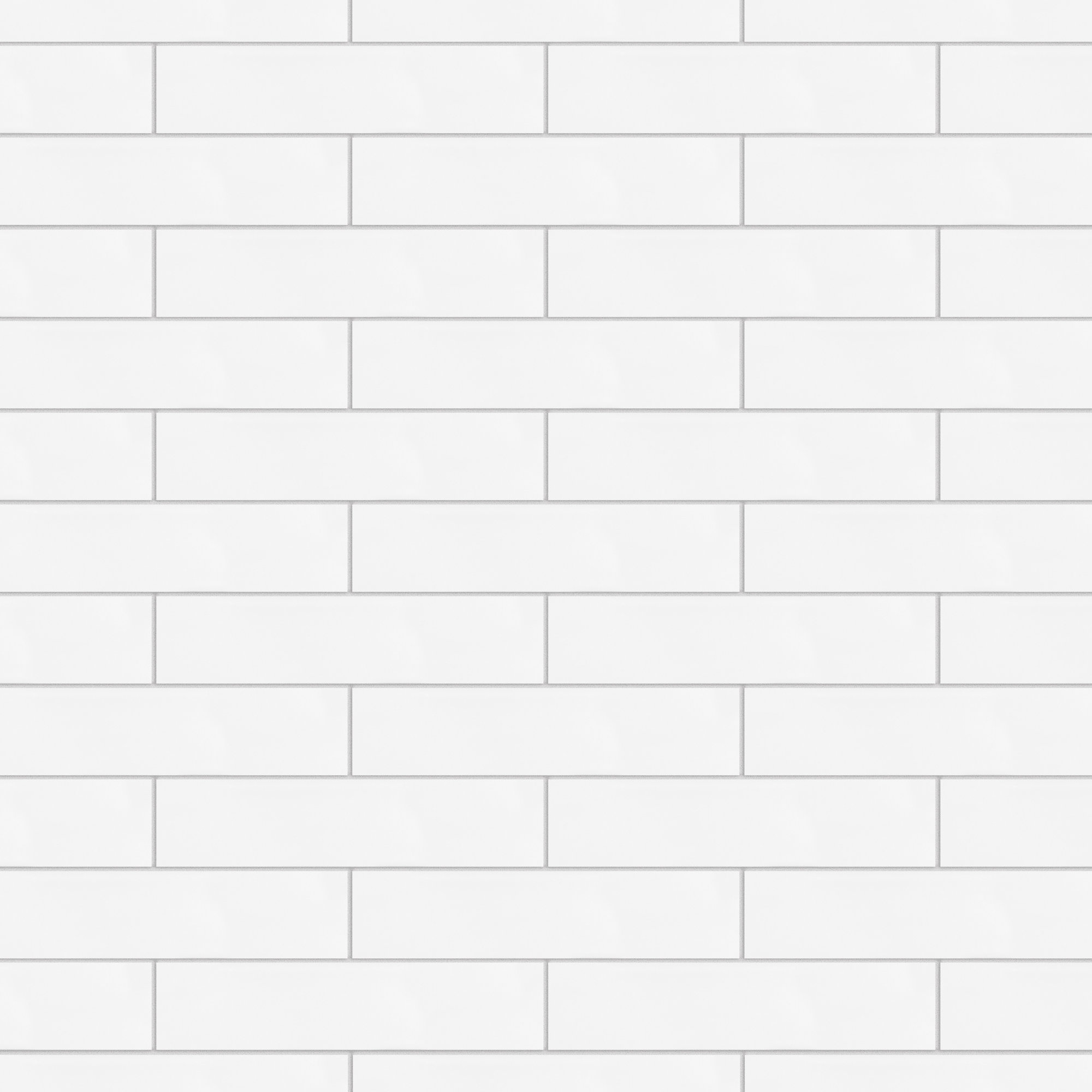 Metro Soho Ceramic Subway Tile, Matte White