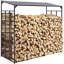156.5cm W Metal Log Rack