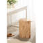 Table d'appoint Hexagon Burlwood