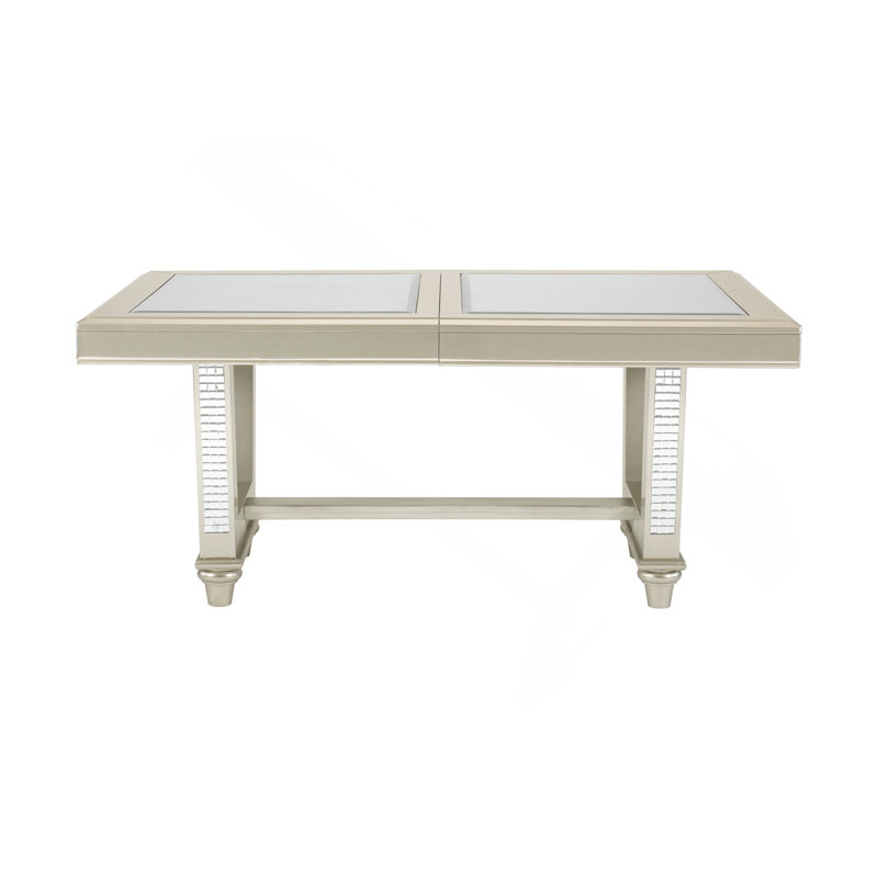 Glamour Style Trestle Table de salle à manger