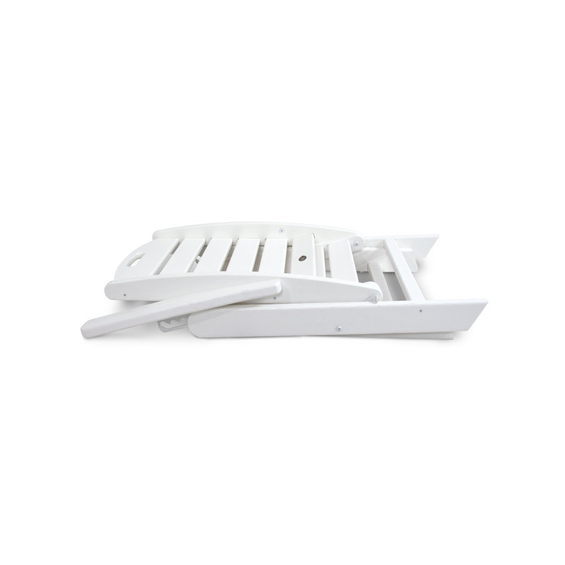 TREX Outdoors Yacht Club Highback Chair, Classic White