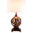 29.75" Tall Polyresin Table Lamp, Polymosaic Design