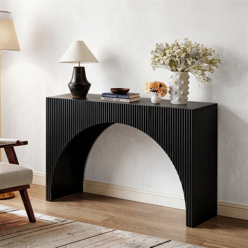 36.1cm Console Table, Black
