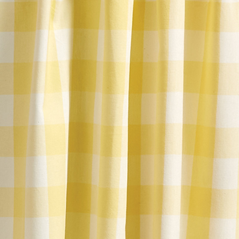 Red Buffalo Check Tiers 36x72, Yellow