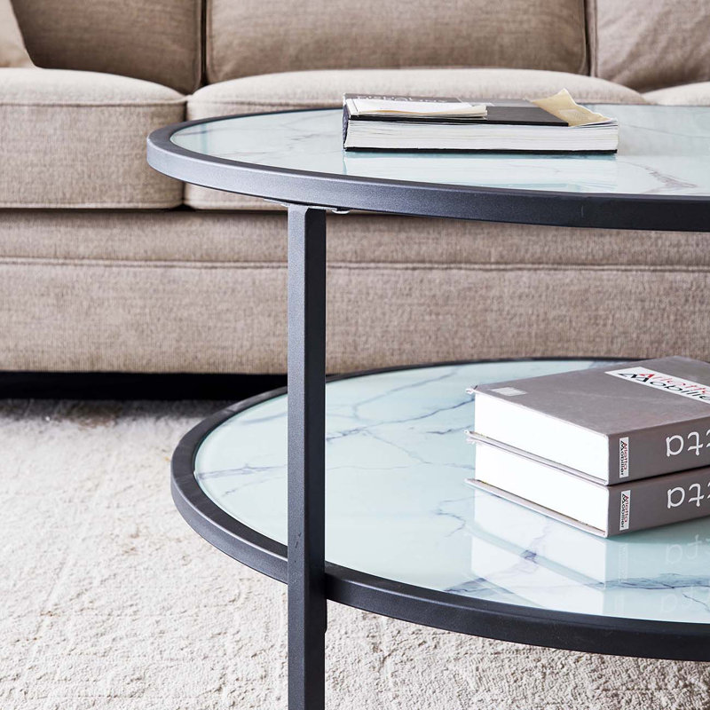 Zebediah Frame Coffee Table with Storage