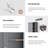 Dayonte Wall Bathroom Cabinet Over The Toilet Storage-1513094680